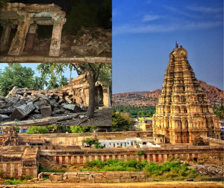 Historic Pavilion Collapse at Virupaksha Temple in Hampi Raises Preservation Concerns