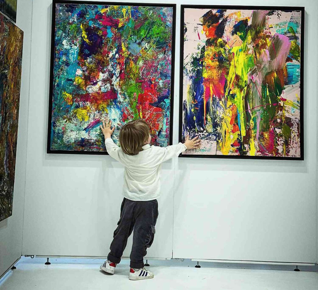 Meet Laurent Schwarz: The 2-Year-Old Art Prodigy Taking the World by Storm!