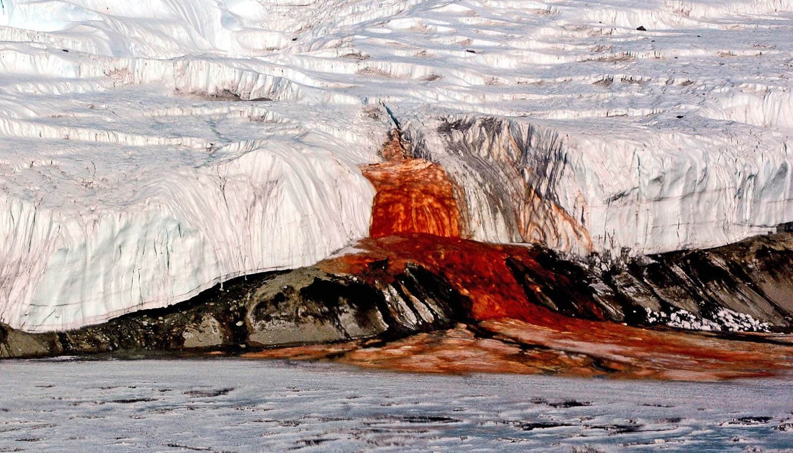 Antarctica's Blood Falls: The Iron-Rich Mystery Beneath Taylor Glacier