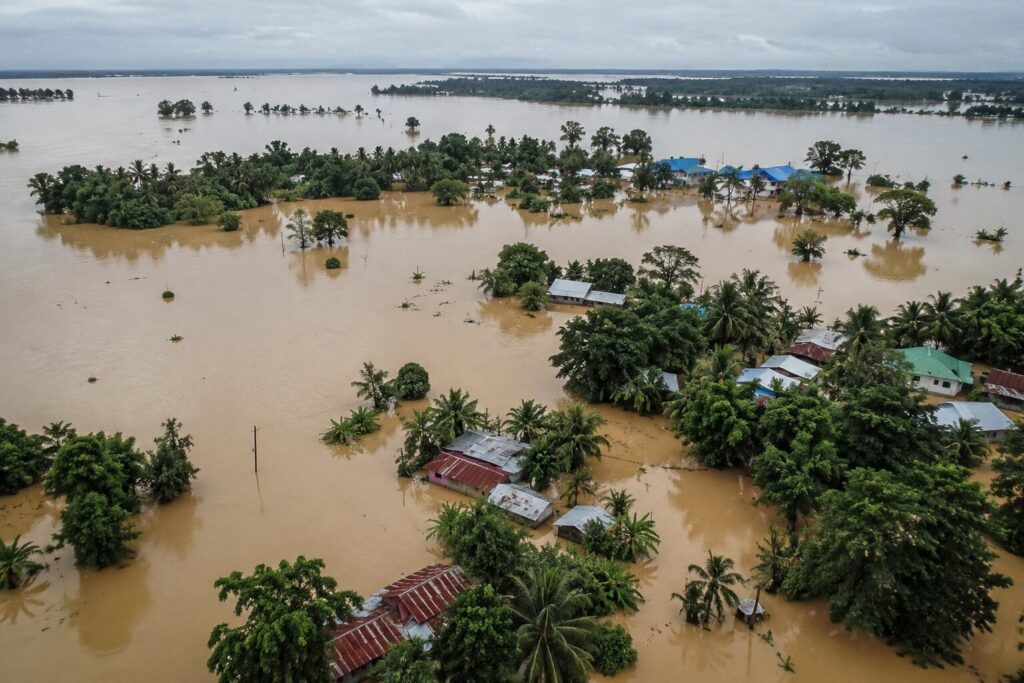 Assam floods submerges villages-AI